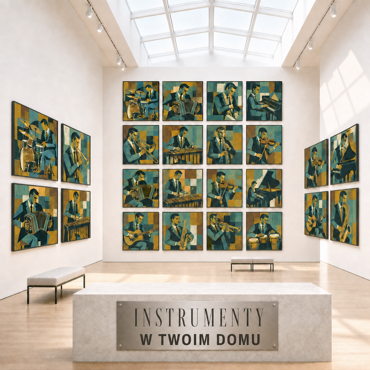Instrumenty w Twoim Domu – Kolekcja Modernistyczna Mid-Century Modern
