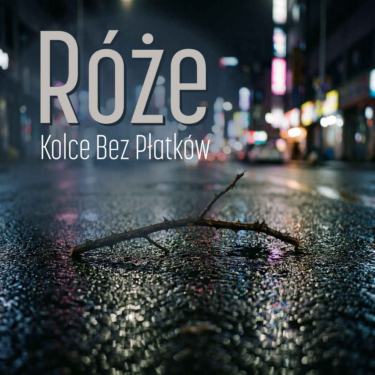 Róże - Kolce Bez Płatków