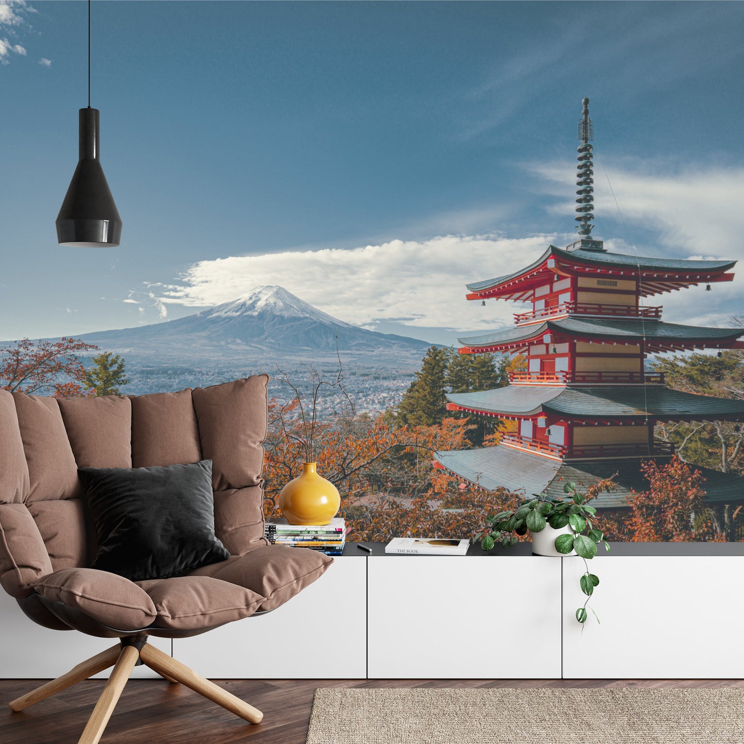 Fototapeta Japońska Pagoda Jesienią