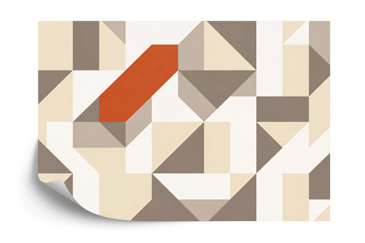 Fototapeta Geometryczny Balans – Minimalistyczna Kompozycja Architektoniczna