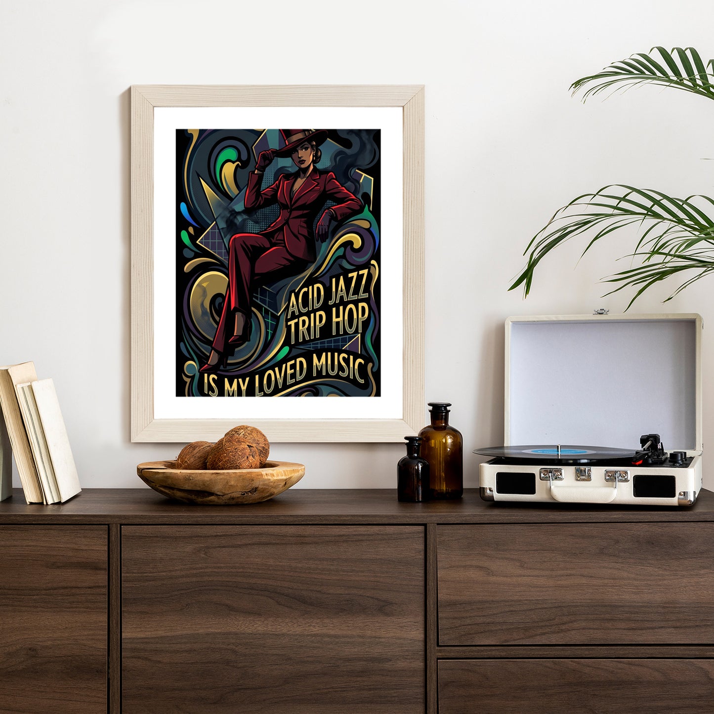 Plakat Acid Jazz Trip Hop Is My Loved Music
