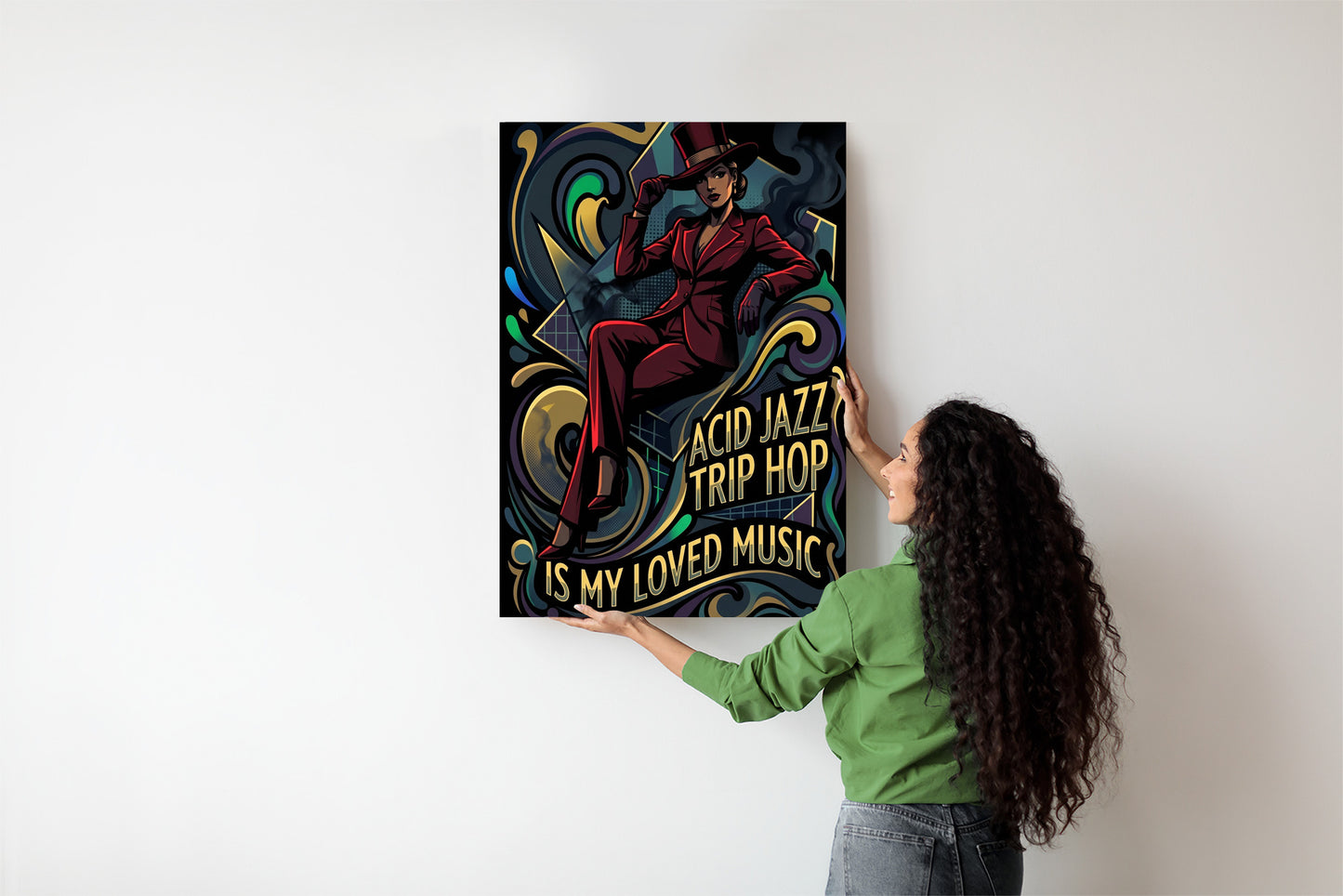 Plakat Acid Jazz Trip Hop Is My Loved Music