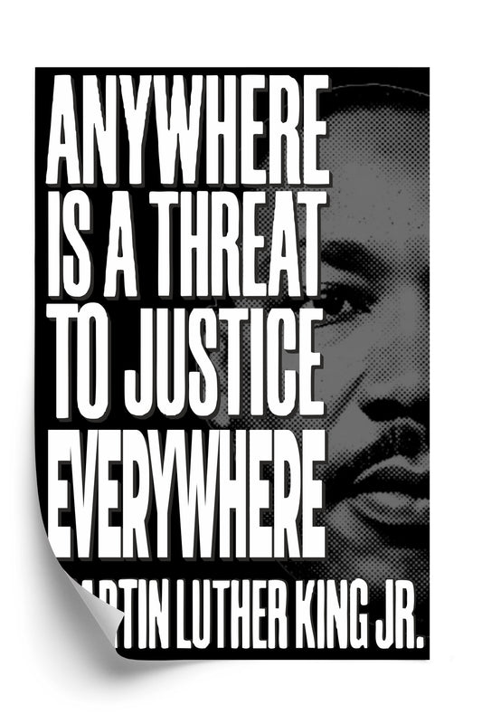 Plakat Plakat MLK Jr. — Injustice Anywhere (Limitowana Edycja)