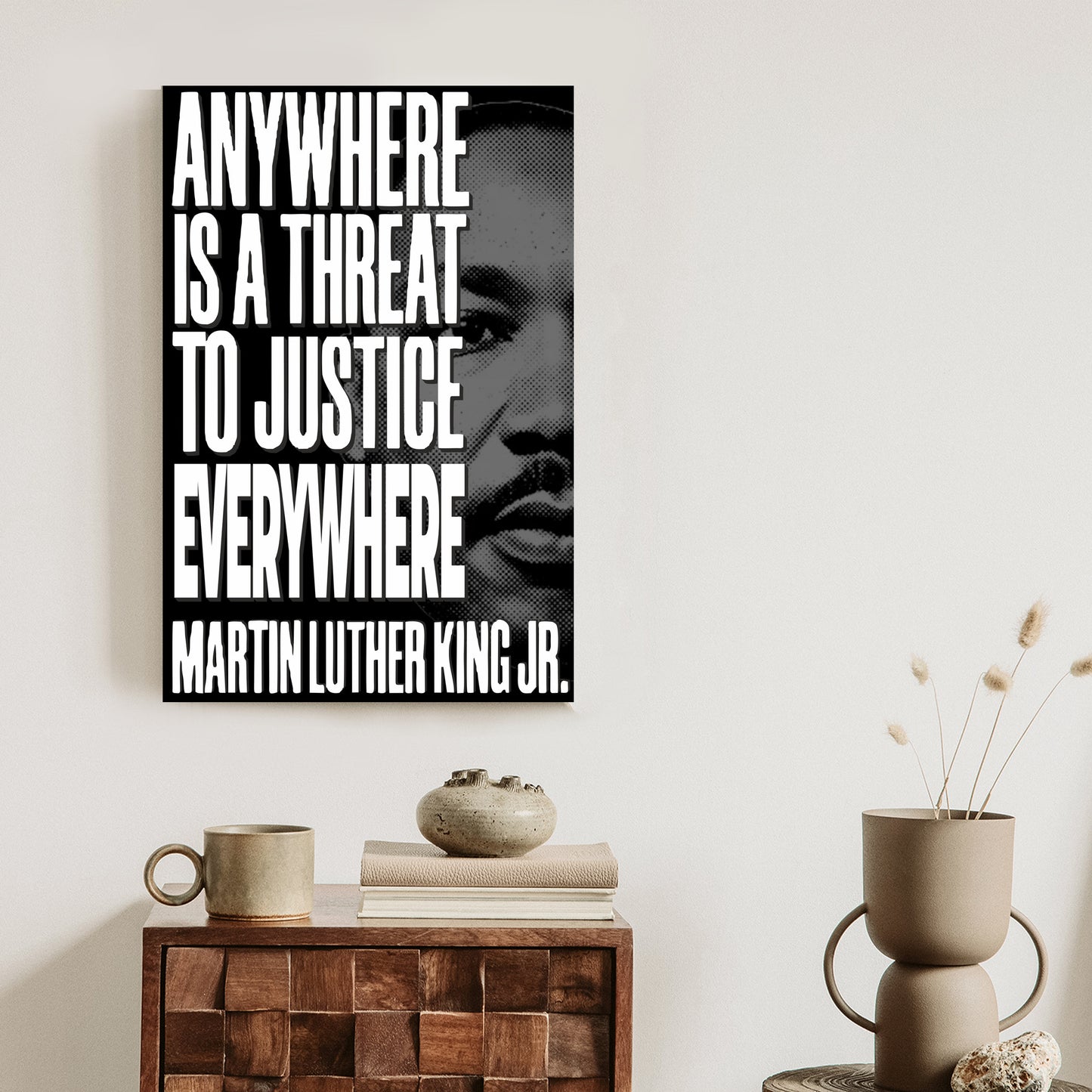 Plakat Plakat MLK Jr. — Injustice Anywhere (Limitowana Edycja)