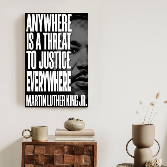 Plakat Plakat MLK Jr. — Injustice Anywhere (Limitowana Edycja)